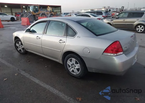 2007 Chevrolet Impala Ls z USA, uszkodzony, nr VIN 2G1WB58K779375237